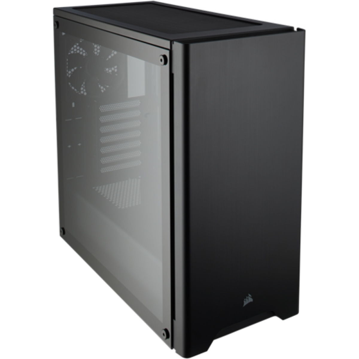 Gabinete Gamer Corsair Carbide 275R, Mid Tower, Com 2 Fans, Vidro Temperado, Black, Sem Fonte, CC-9011132-WW