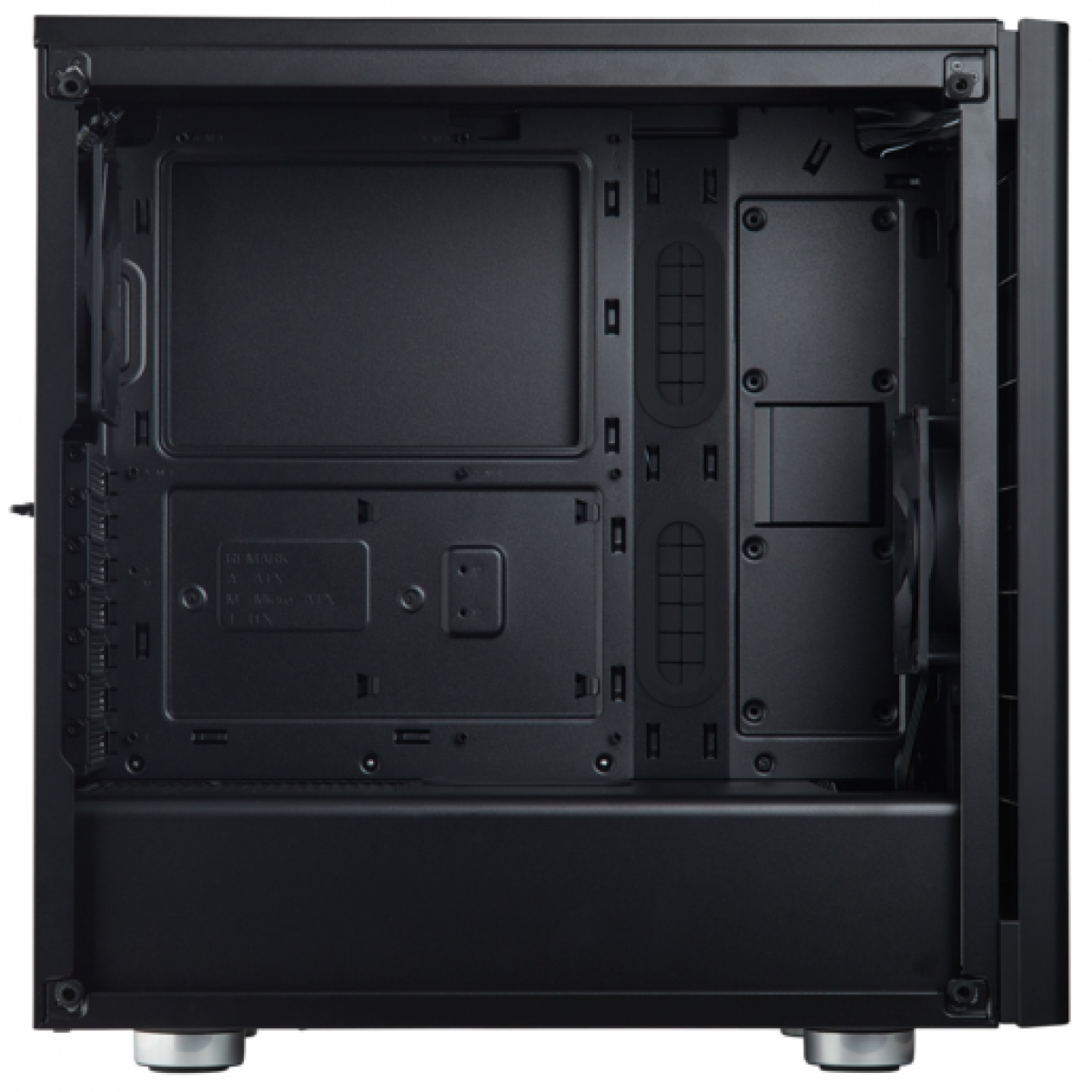 Gabinete Gamer Corsair Carbide 275R, Mid Tower, Com 2 Fans, Vidro Temperado, Black, Sem Fonte, CC-9011132-WW