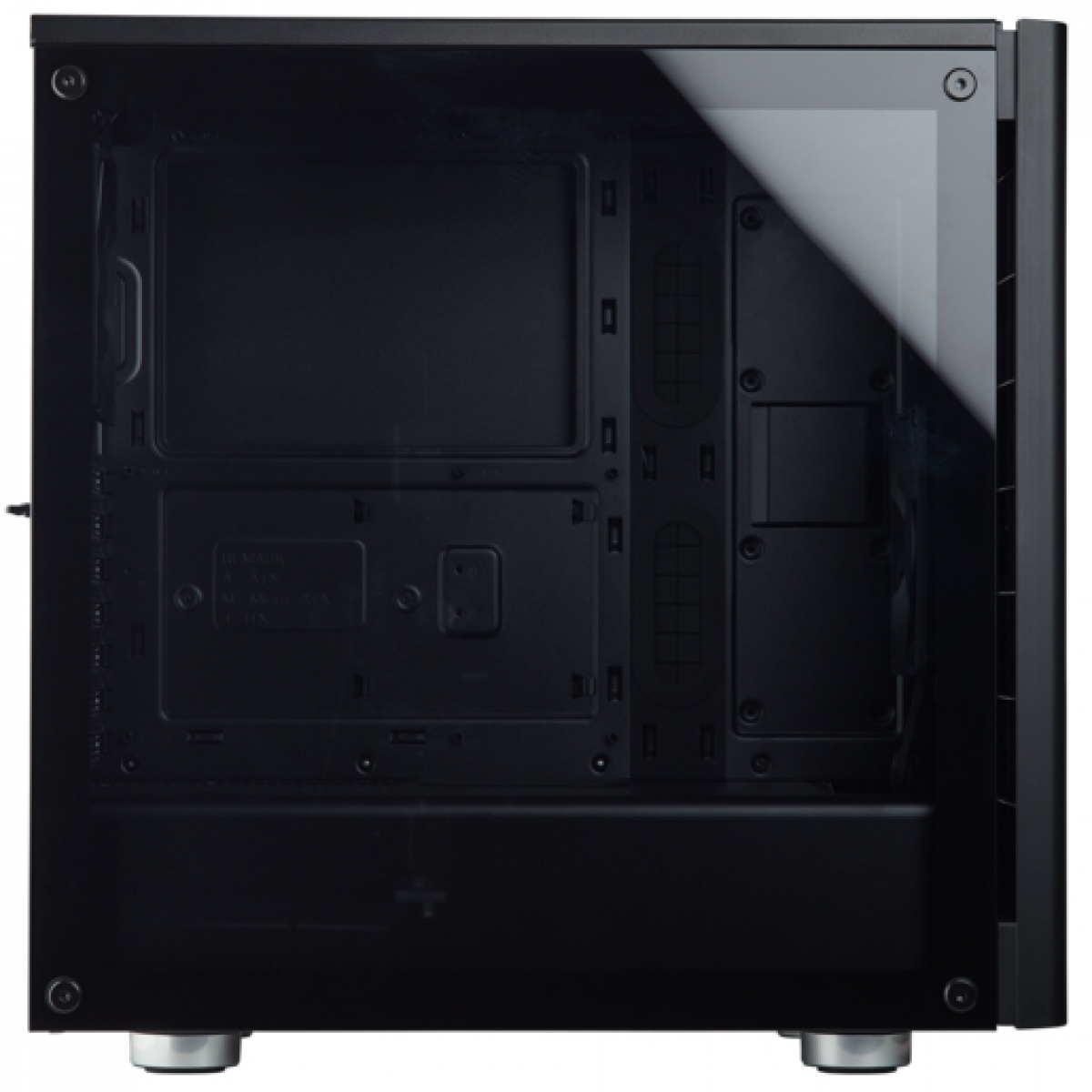 Gabinete Gamer Corsair Carbide 275R, Mid Tower, Com 2 Fans, Vidro Temperado, Black, Sem Fonte, CC-9011132-WW