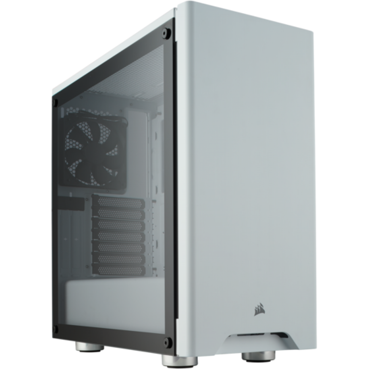 Gabinete Gamer Corsair Carbide 275R, Mid Tower, Com 2 Fans, Vidro Temperado, White, Sem Fonte CC-9011133-WW
