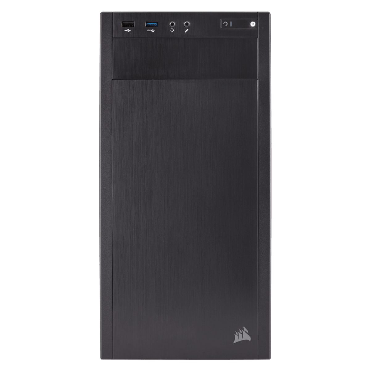 Gabinete Gamer Corsair, Carbide 88R, Mid Tower, Acrílico, Black, Sem Fonte, Com 1 Fan