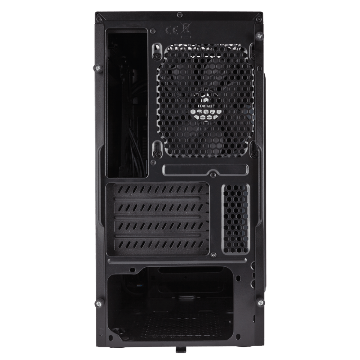 Gabinete Gamer Corsair, Carbide 88R, Mid Tower, Acrílico, Black, Sem Fonte, Com 1 Fan