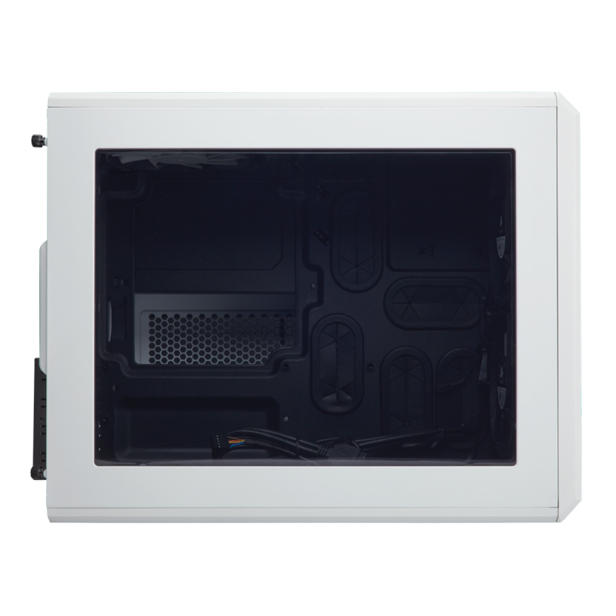 Gabinete Gamer Corsair Carbide Air 240, Mid Tower, Com 3 Fans, Lateral em Acrílico, White, Sem Fonte, CC-9011069-WW