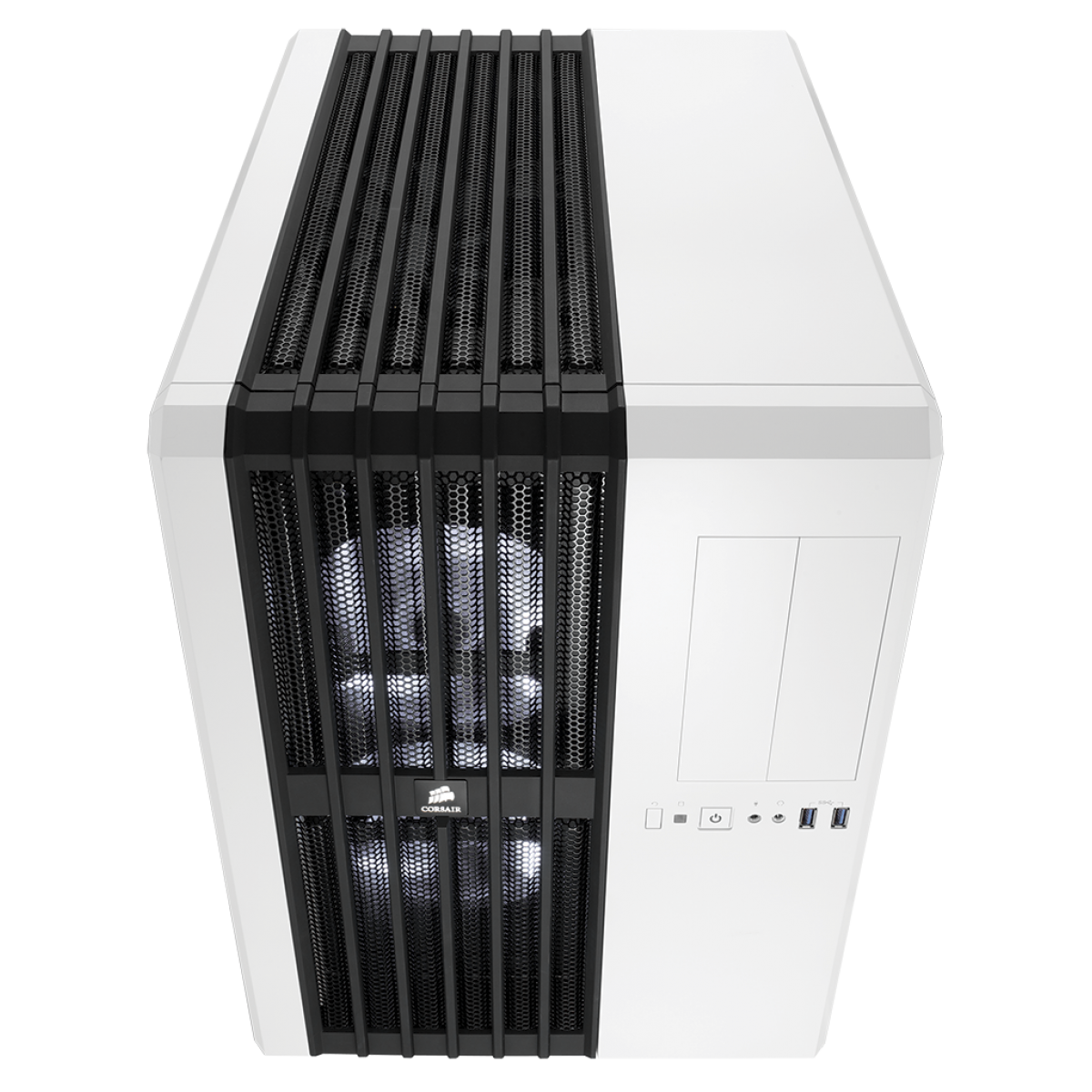 Gabinete Gamer Corsair, Carbide Air 540, Mid Tower, Acrílico, Arctic White, Sem Fonte, Com 3 Fans, CC-9011048-WW