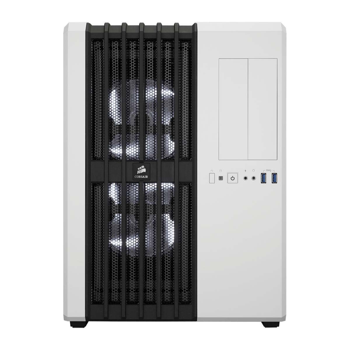 Gabinete Gamer Corsair, Carbide Air 540, Mid Tower, Acrílico, Arctic White, Sem Fonte, Com 3 Fans, CC-9011048-WW
