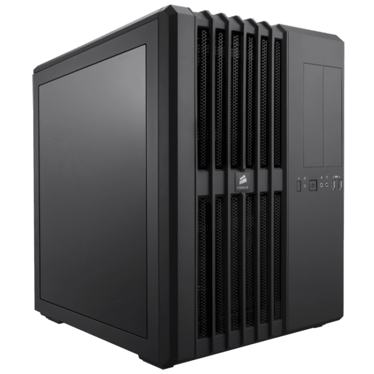 Gabinete Gamer Corsair Carbide Air 540, Mid Tower, Com 3 Fans, Lateral em Acrílico, Black, Sem Fonte, CC-9011030-WW