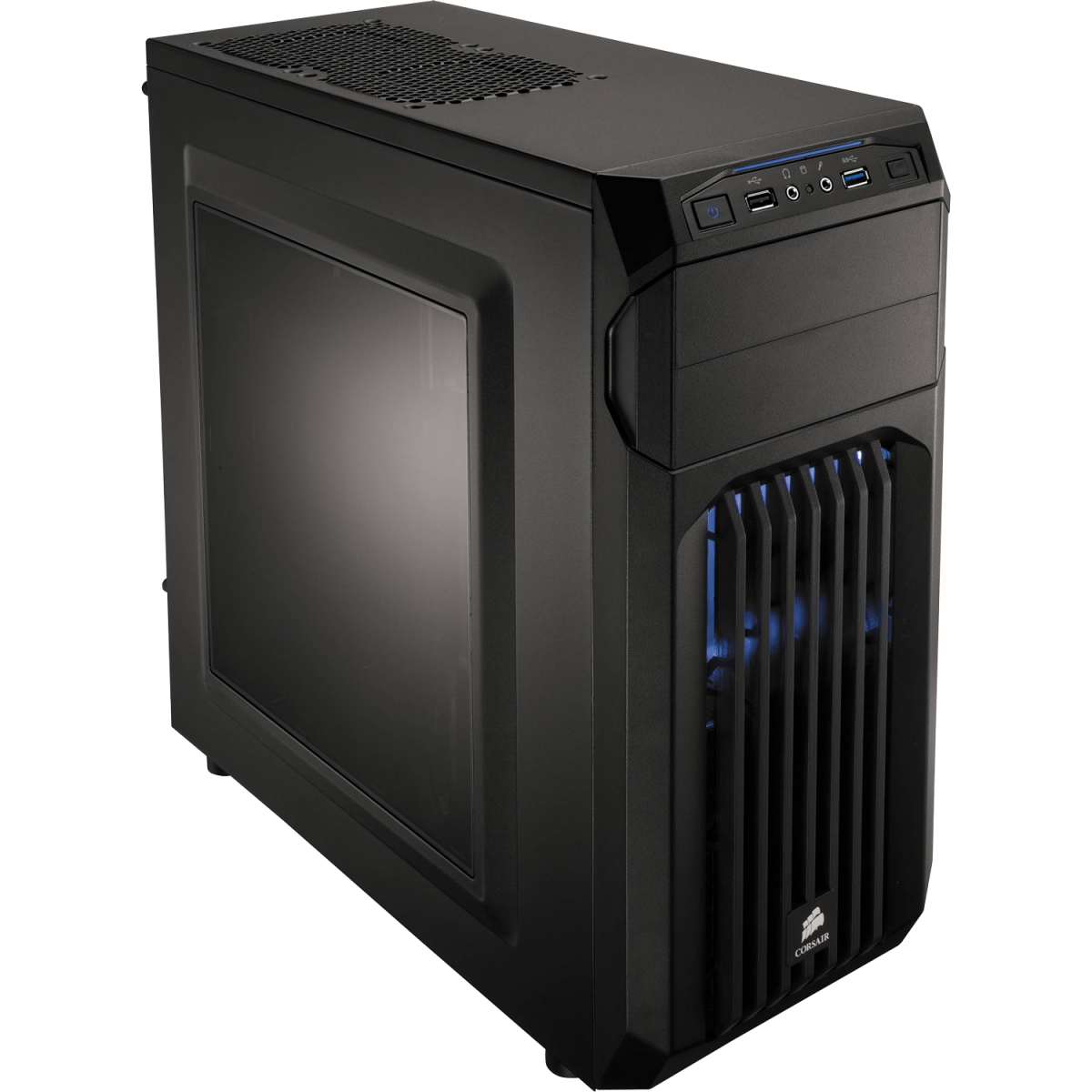 Gabinete Corsair Carbide Series SPEC-01 Azul Mid Tower Sem Fonte, Com 2 Fans