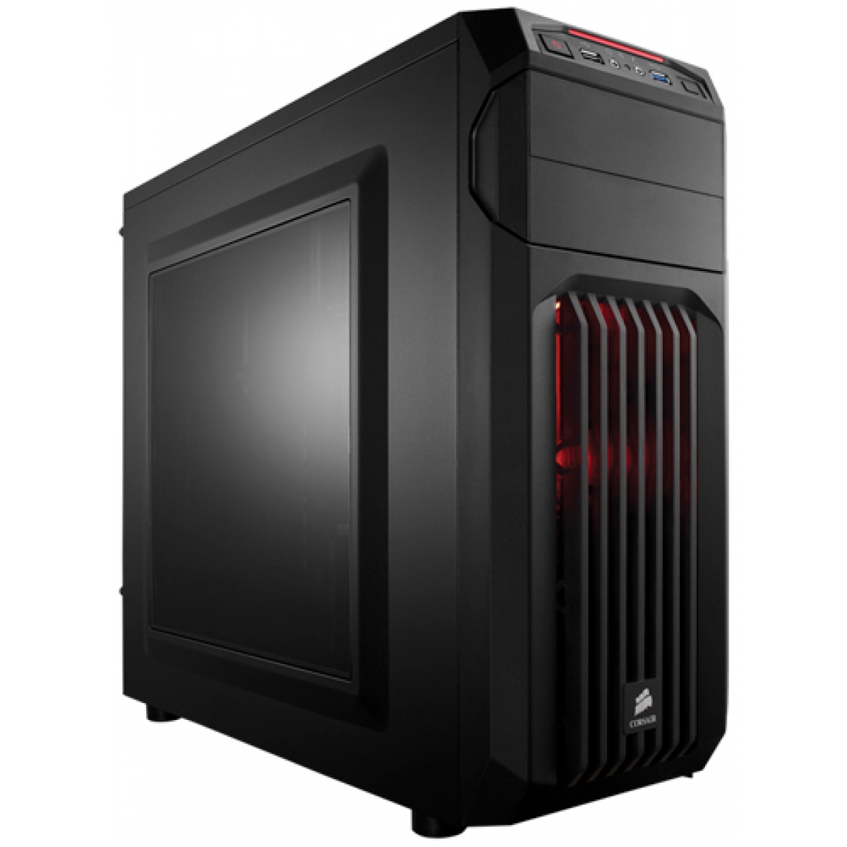 Gabinete Gamer Corsair Carbide Spec-01, Mid Tower, Com 1 Fan, Lateral em Acrílico, Black, Sem Fonte, CC-9011050-WW