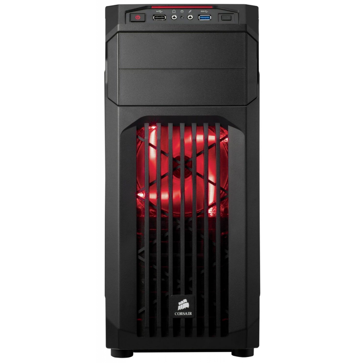 Gabinete Gamer Corsair Carbide Spec-01, Mid Tower, Com 1 Fan, Lateral em Acrílico, Black, Sem Fonte, CC-9011050-WW