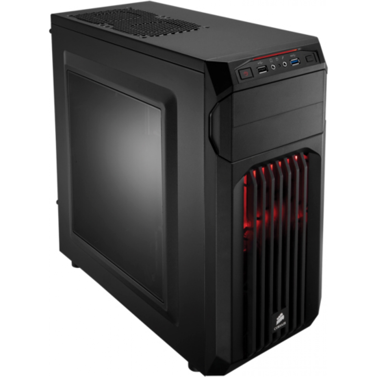 Gabinete Gamer Corsair Carbide Spec-01, Mid Tower, Com 1 Fan, Lateral em Acrílico, Black, Sem Fonte, CC-9011050-WW