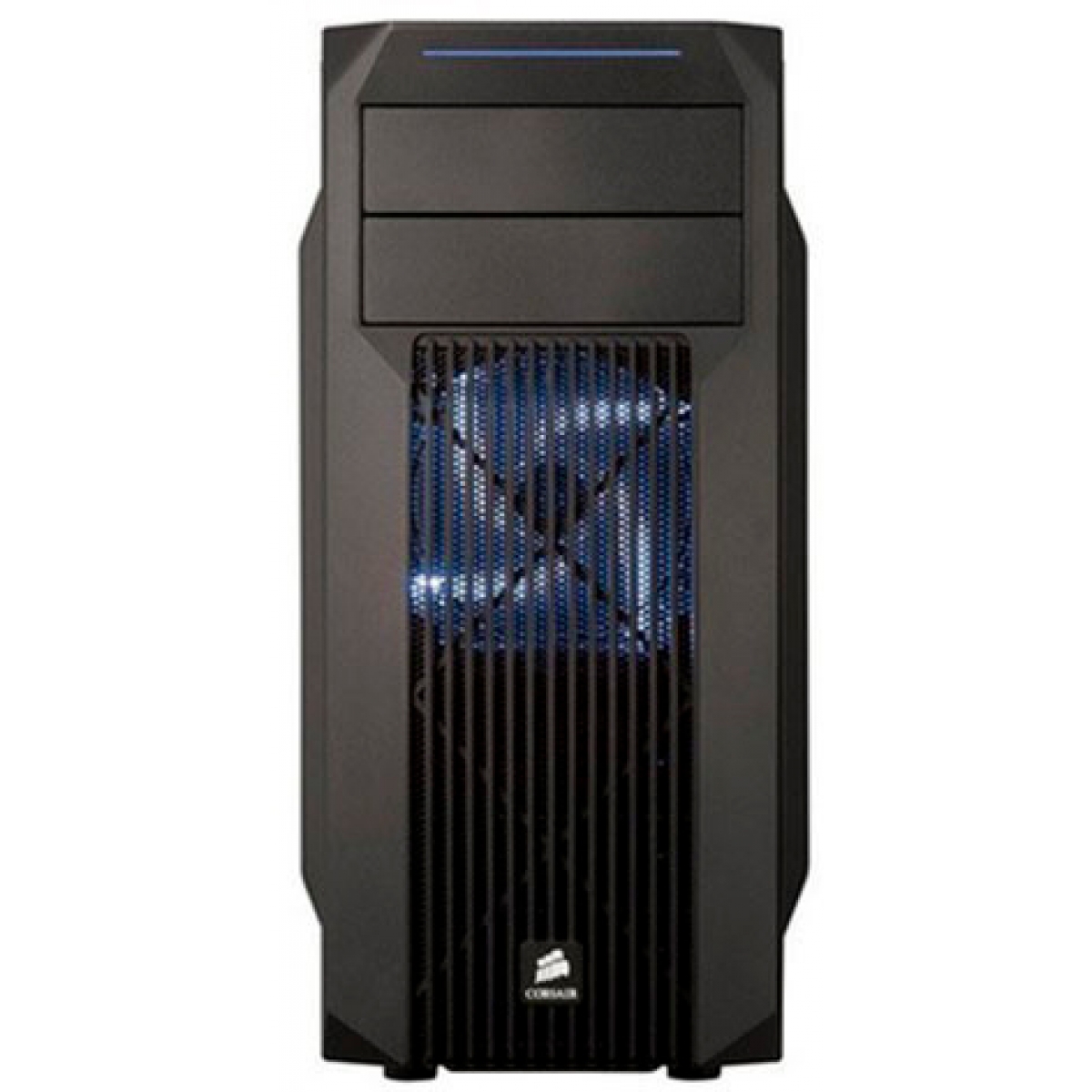 Gabinete Gamer Corsair Carbide SPEC-02, Mid Tower, Com 2 Fans, Lateral em Acrílico, Black, Sem Fonte, CC-9011057-WW