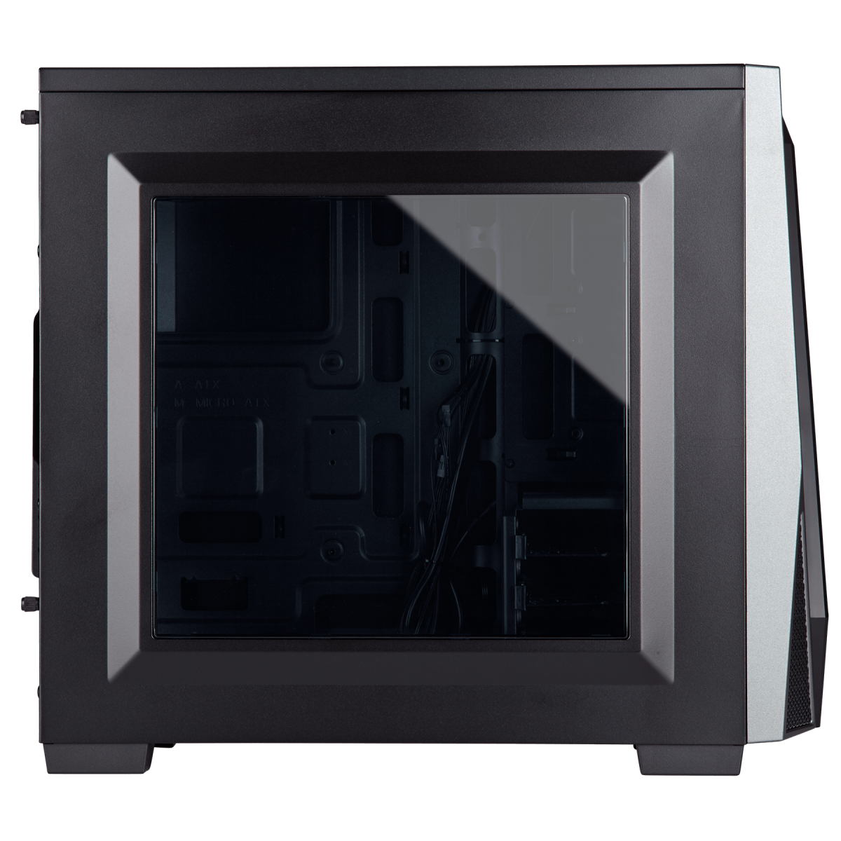 Gabinete Gamer Corsair Carbide SPEC-04 Mid Tower, Com 1 Fan, Lateral em Acrílico, Black-Grey, Sem Fonte, CC-9011109-WW
