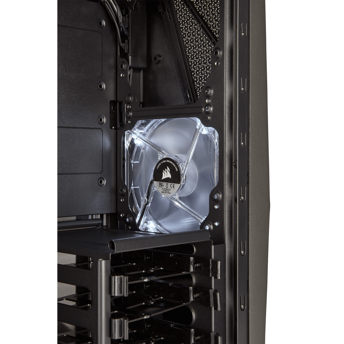 Gabinete Gamer Corsair Carbide SPEC-04 Mid Tower, Com 1 Fan, Lateral em Acrílico, Black-Grey, Sem Fonte, CC-9011109-WW