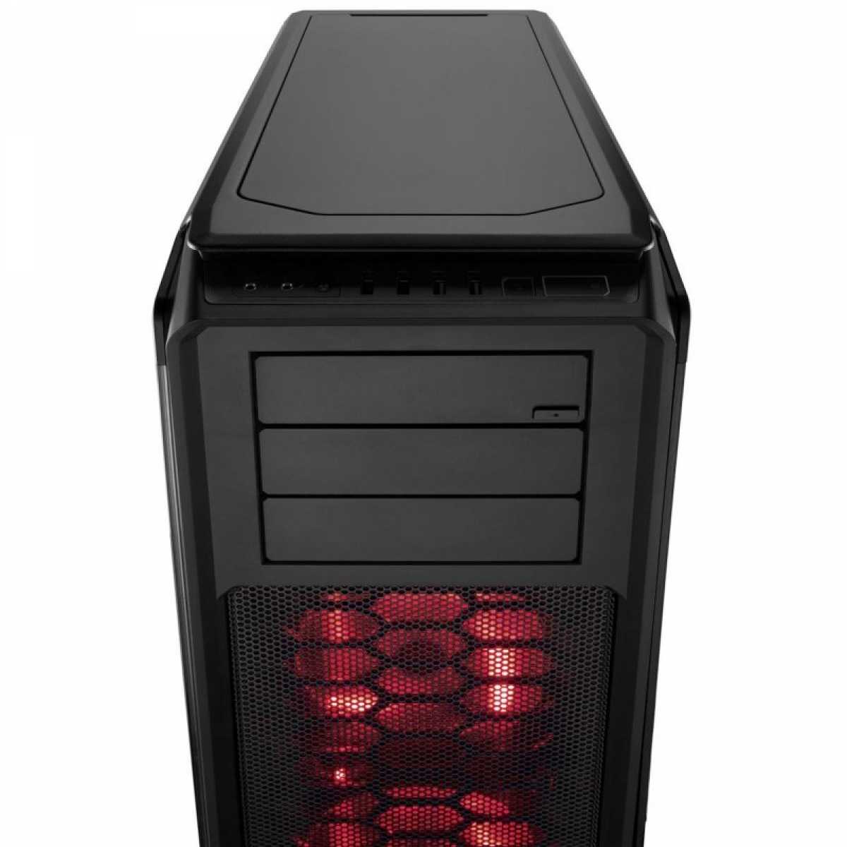 Gabinete Gamer Corsair, Graphite 760T, Full Tower, Acrílico, Black, Sem Fonte, Com 3 Fans, CC-9011073-WW