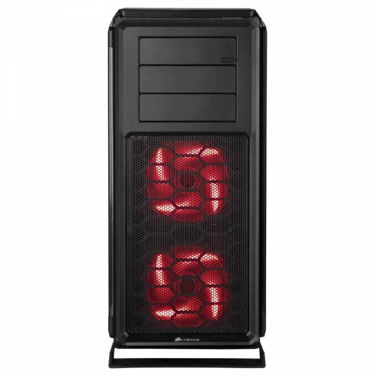 Gabinete Gamer Corsair, Graphite 760T, Full Tower, Acrílico, Black, Sem Fonte, Com 3 Fans, CC-9011073-WW