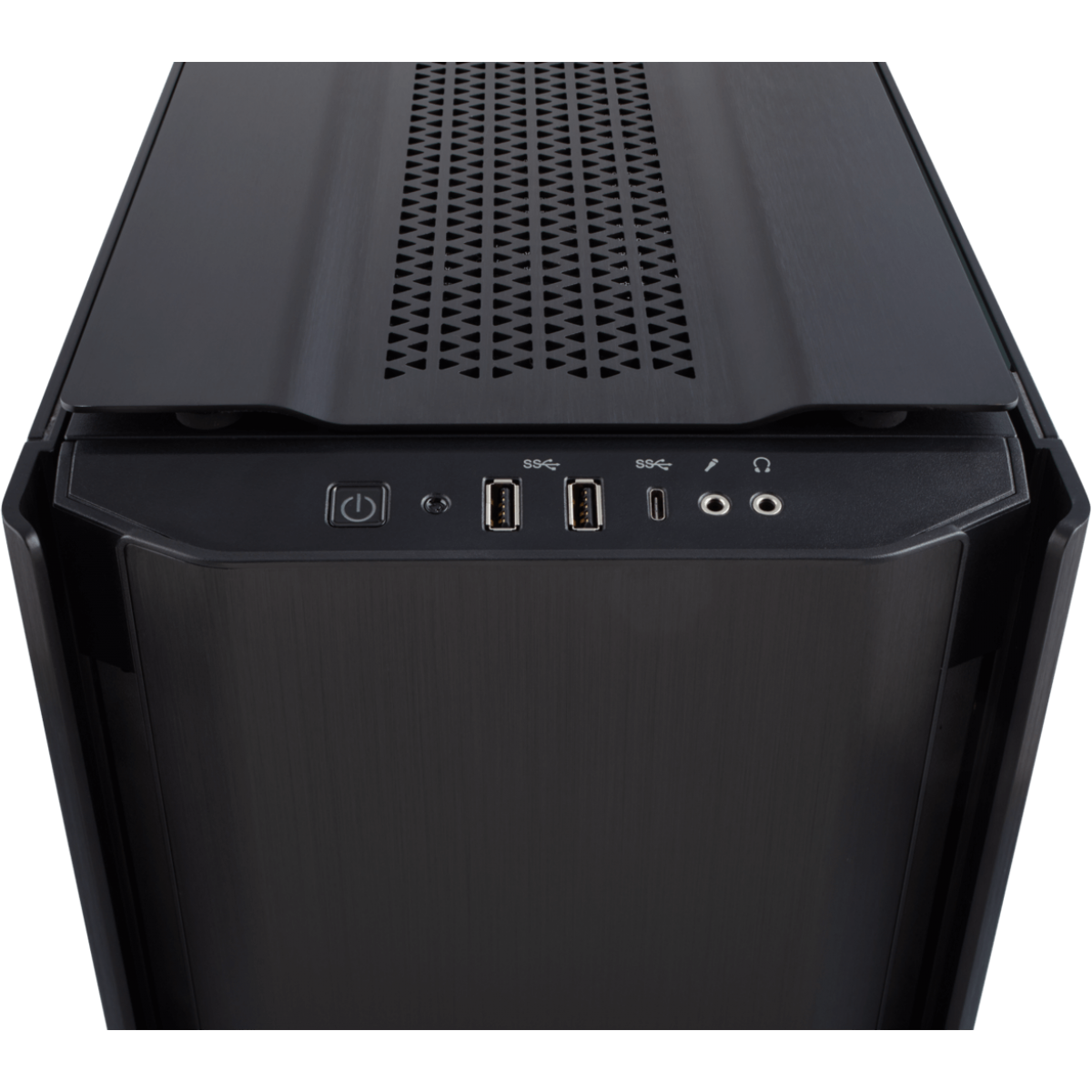 Gabinete Gamer Corsair Obsidian 500D, Mid Tower, Com 2 Fans, Vidro Temperado, Black, Sem Fonte, CC-9011116-WW