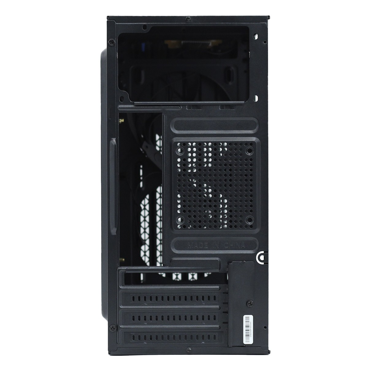 Gabinete Duex Office, MATX, Black, Sem Fonte, Sem Fan, DX255-8