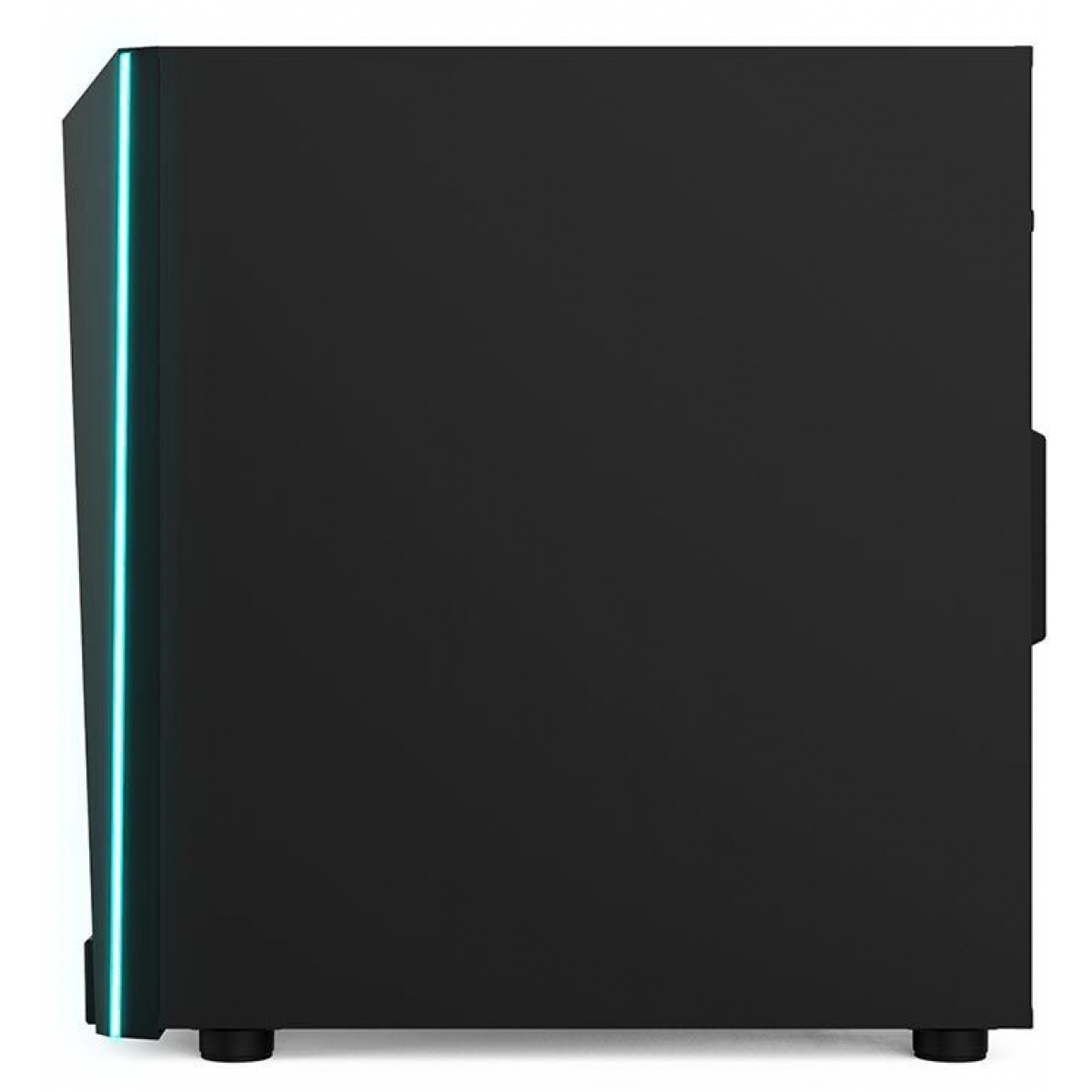 Gabinete Gamer Gamdias Talos M1, Mid Tower, Vidro Temperado, Black, Sem fonte, Com 2 Fans RGB