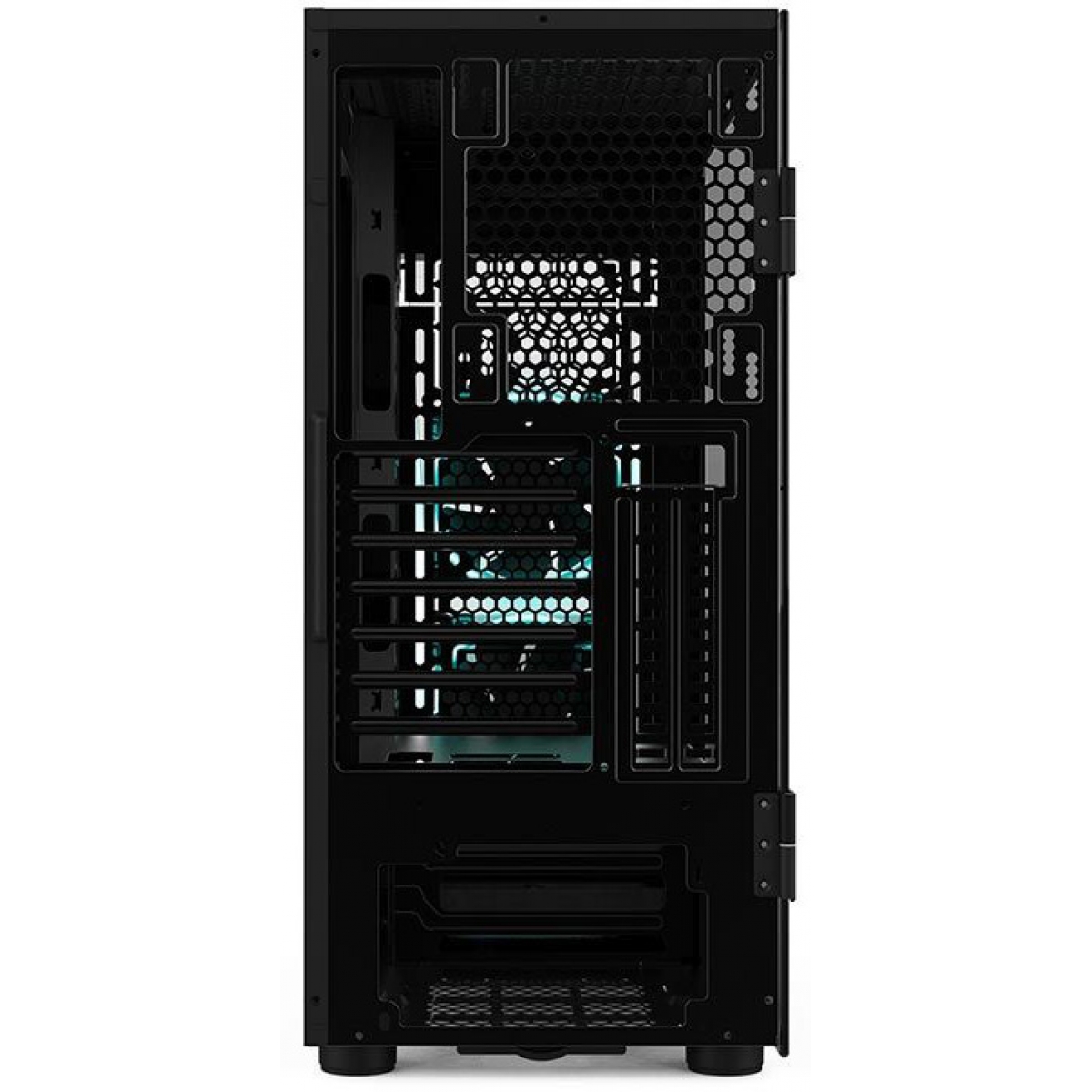 Gabinete Gamer Gamdias Talos M1, Mid Tower, Vidro Temperado, Black, Sem fonte, Com 2 Fans RGB