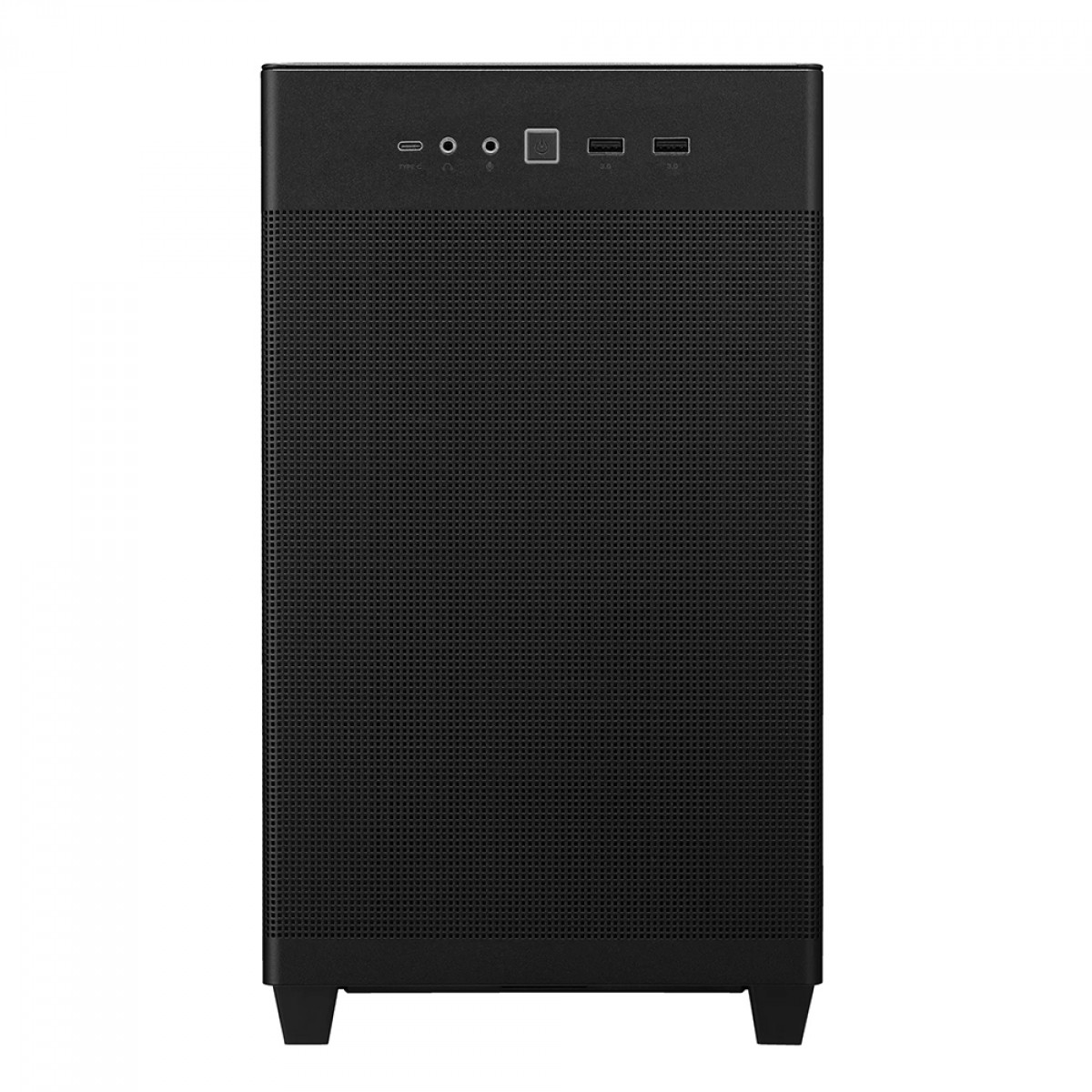 Gabinete Gamer Asus Prime AP201 Case Glass Black Edition, Micro-ATX, Quasi-Filter Mesh, Com 1 fan, 90DC00G0-B30010
