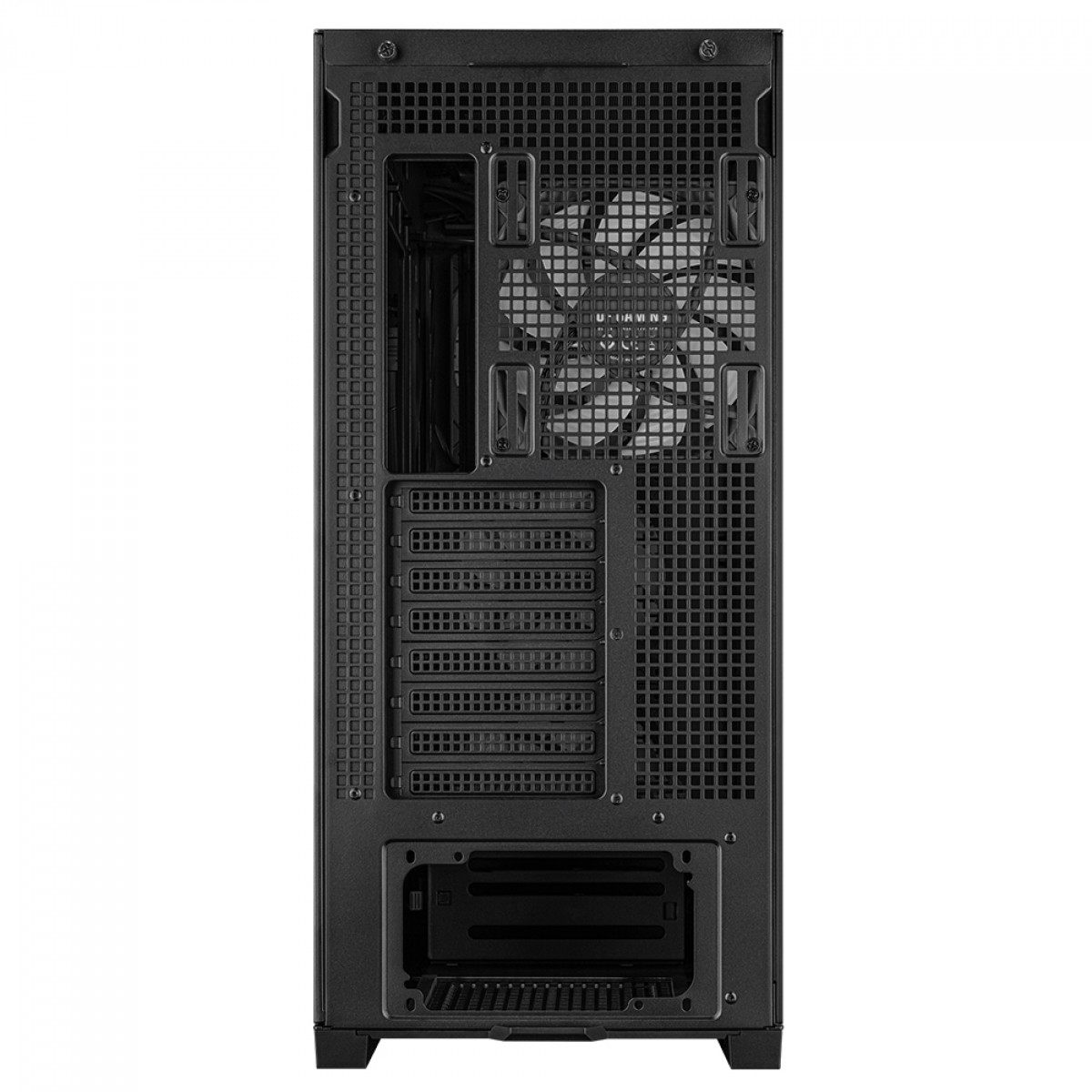 Gabinete Gamer Asus TUF Gaming GT302 ARGB, Mid Tower, Vidro Temperado, E-ATX, 4 Fans ARGB, Preto, 90DC00I0-B10000