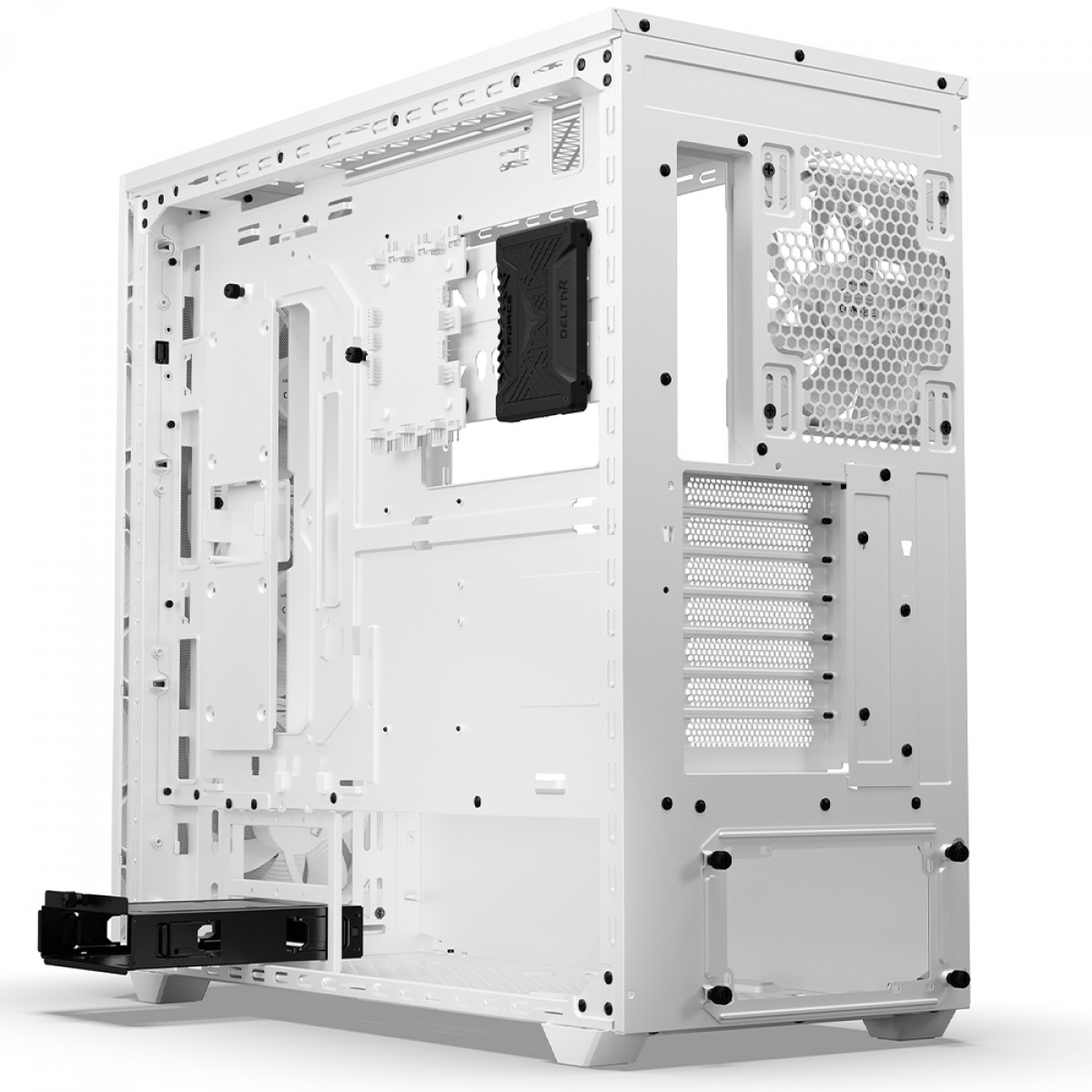 Gabinete Gamer Be Quiet Shadow Base 800 FX, Mid Tower, EATX, ARGB, Vidro Temperado, Com 4 Fans, Branco, BGW64