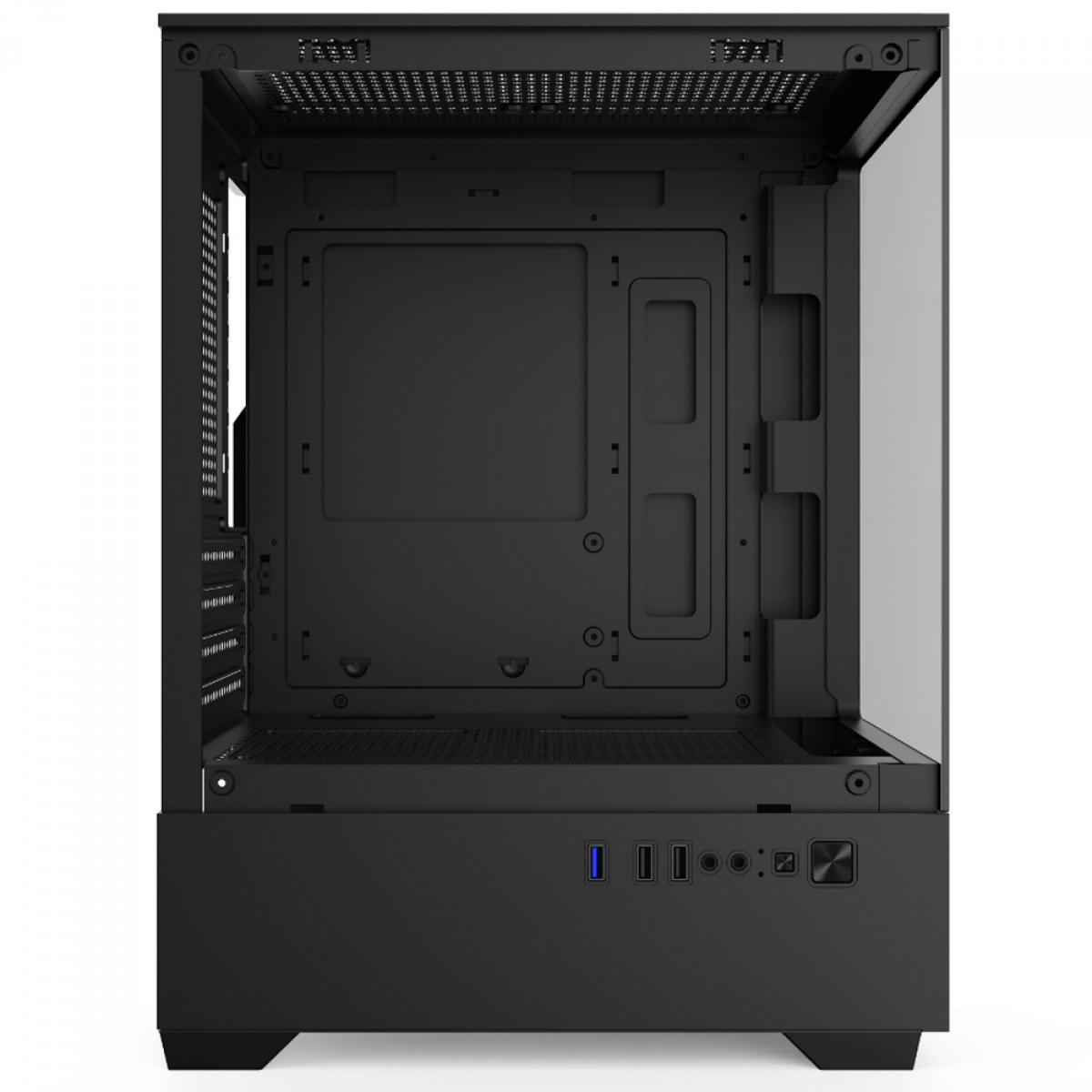Gabinete Gamer BRX R31B, Mid Tower, Vidro, mATX, Com 3 Fans, Preto