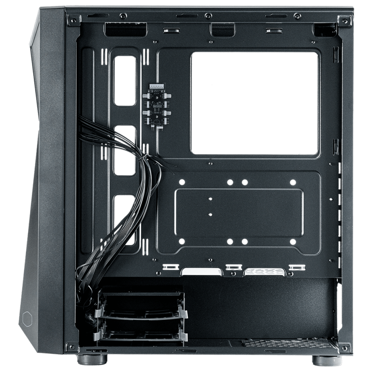 Gabinete Gamer Cooler Master CMP 520, Mid Tower, Vidro Temperado, ARGB, ATX, Com 3 Fan, Black, CP520-KGNN-S00