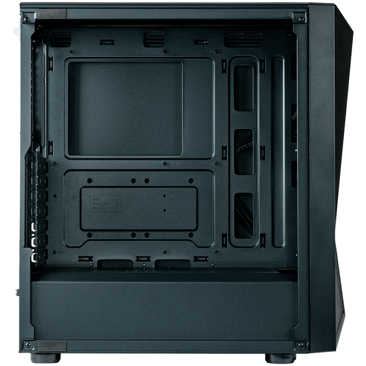 Gabinete Gamer Cooler Master CMP 520, Mid Tower, Vidro Temperado, ARGB, ATX, Com 3 Fan, Black, CP520-KGNN-S00