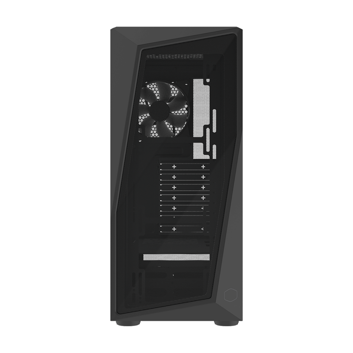 Gabinete Gamer Cooler Master CMP 520L, Mid Tower, ATX, Sem Fonte, Com 1 Fan, Vidro Temperado, Black, CP520-KGNN-S03