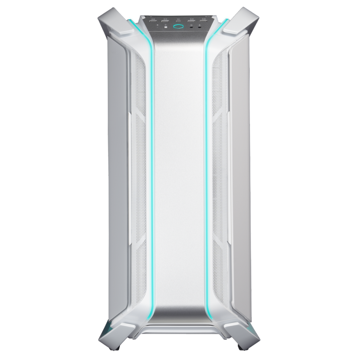 Gabinete Gamer Cooler Master, Cosmos C700M RGB, Full Tower, Vidro Temperado, White, Sem Fonte, Com 4 Fans, MCC-C700M-WG5N-S00