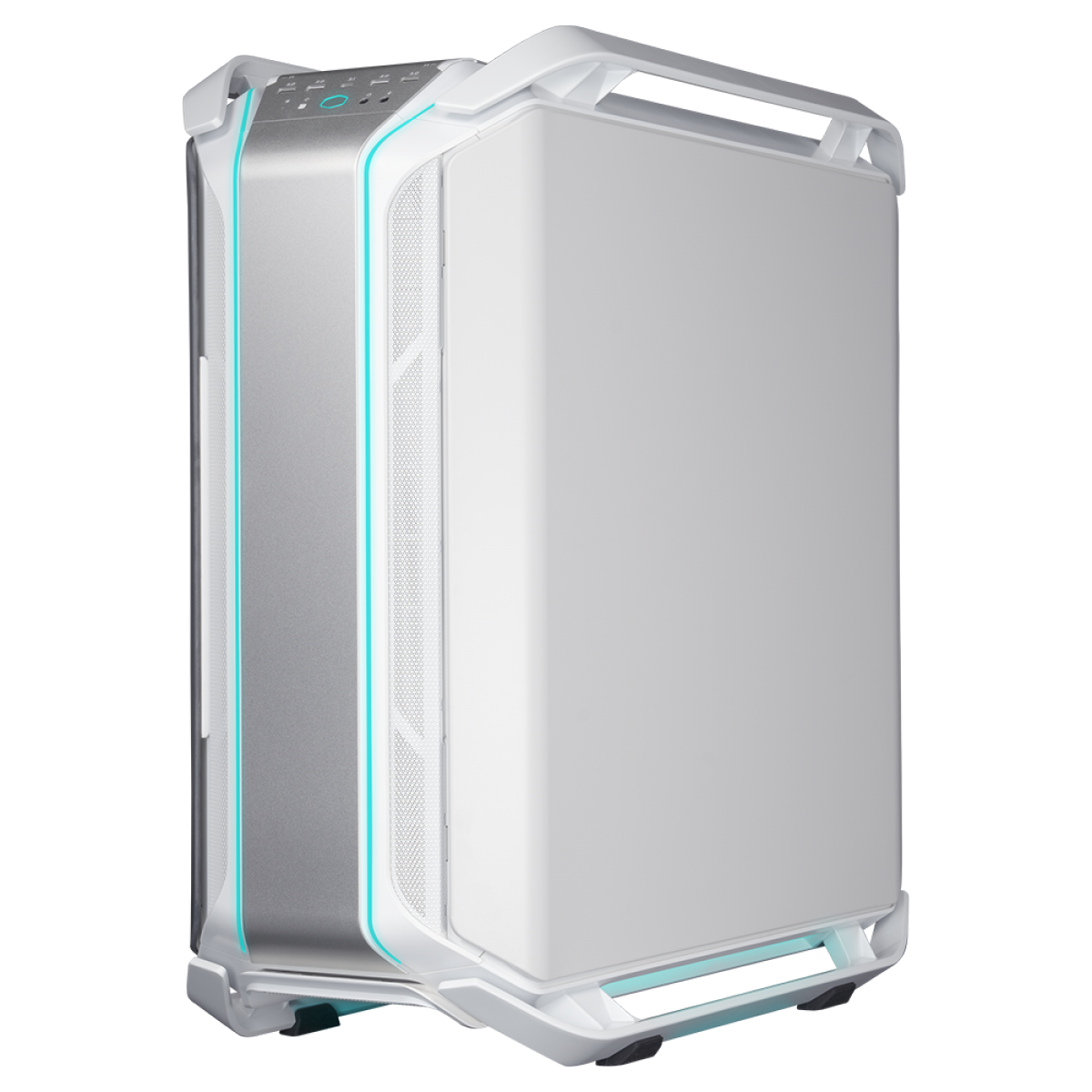 Gabinete Gamer Cooler Master, Cosmos C700M RGB, Full Tower, Vidro Temperado, White, Sem Fonte, Com 4 Fans, MCC-C700M-WG5N-S00