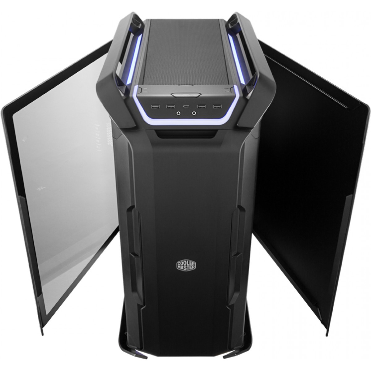 Gabinete Gamer Cooler Master Cosmos C700P Black Edition RGB, Full Tower, Vidro Temperado, Sem Fonte, Com 3 Fans,, MCC-C700P-KG5N-S00