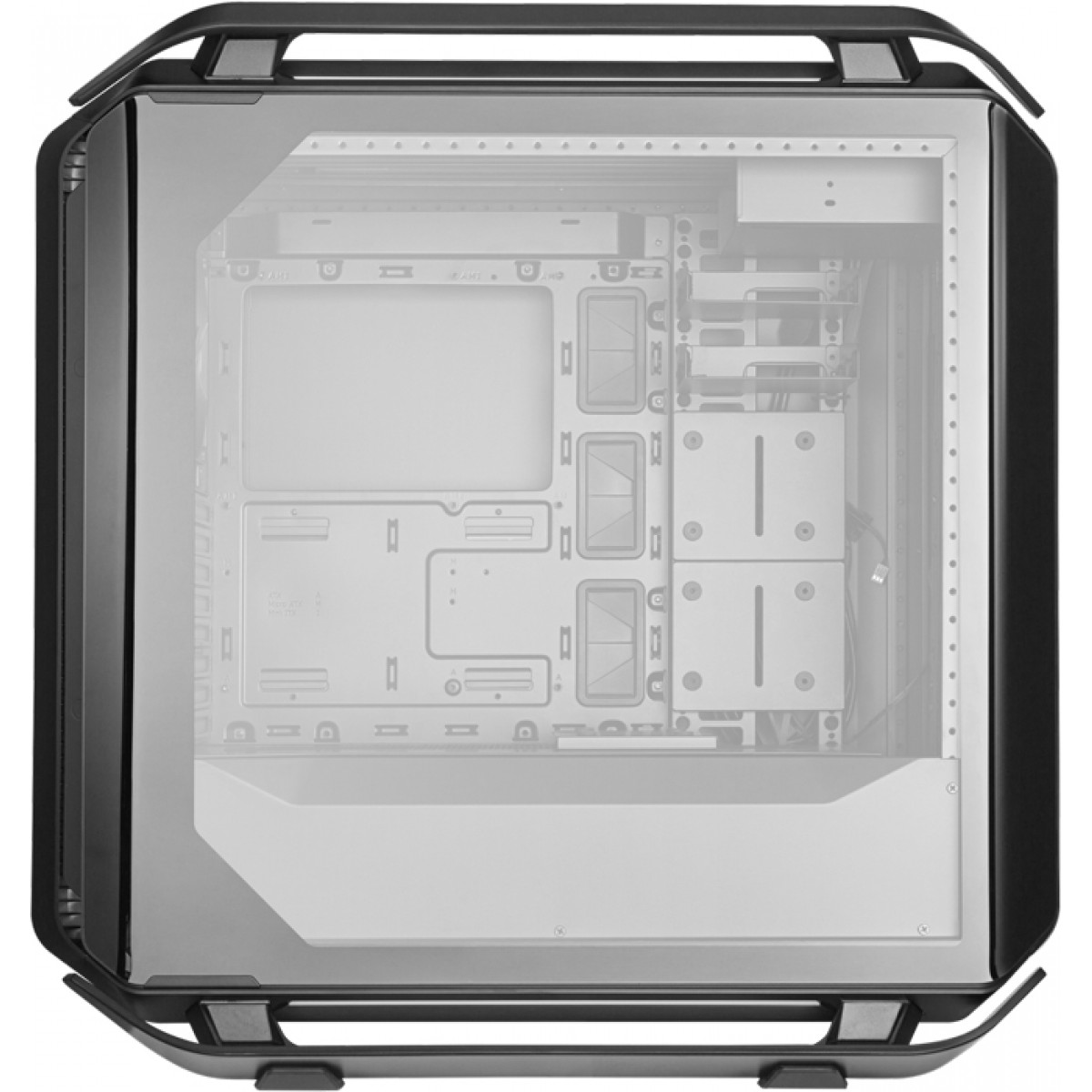 Gabinete Gamer Cooler Master Cosmos C700P Black Edition RGB, Full Tower, Vidro Temperado, Sem Fonte, Com 3 Fans,, MCC-C700P-KG5N-S00
