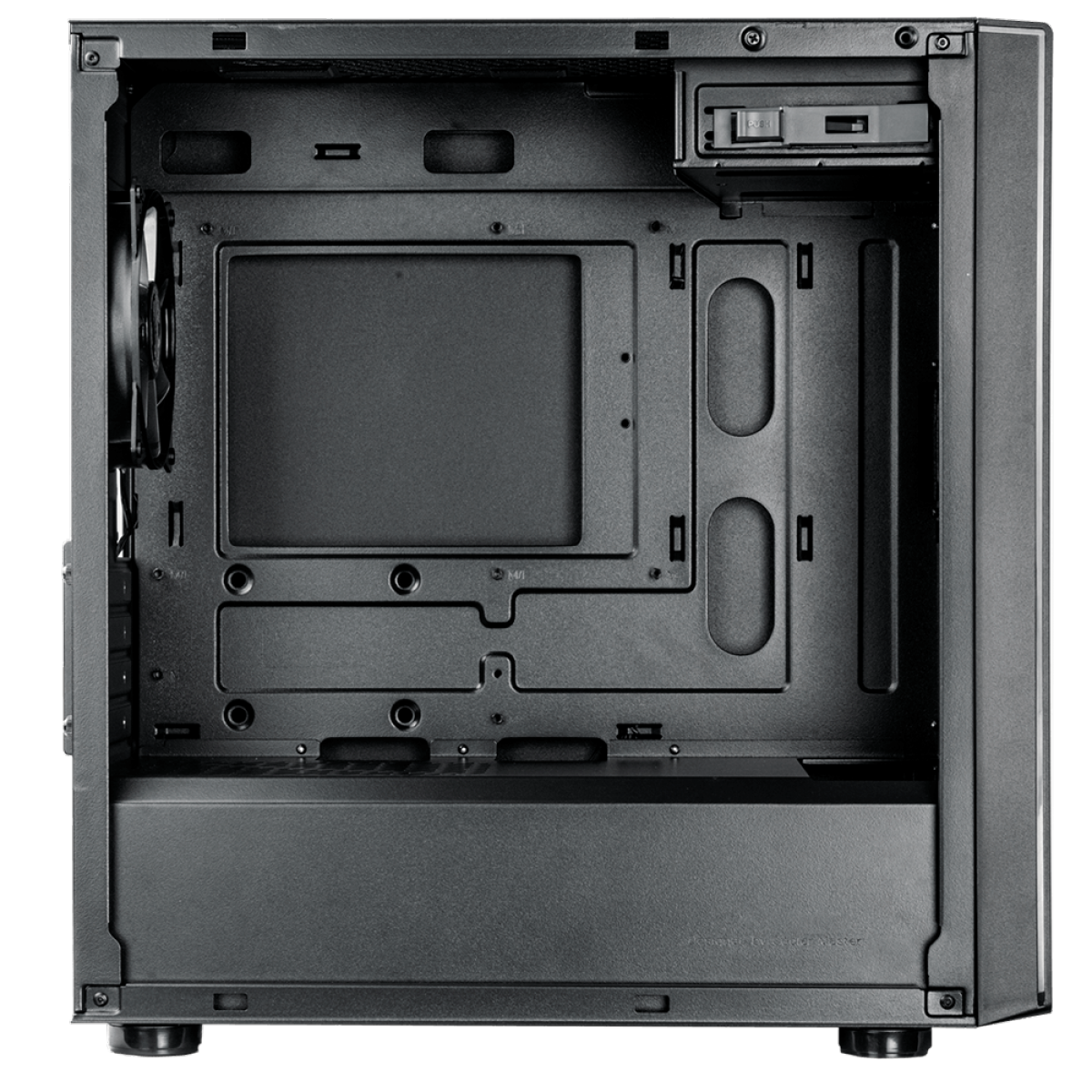 Gabinete Gamer Cooler Master Elite 300 Steel, Mid Tower, Com 1 Fan, Black, Sem Fonte, Com ODD, E300-KN5N-S00