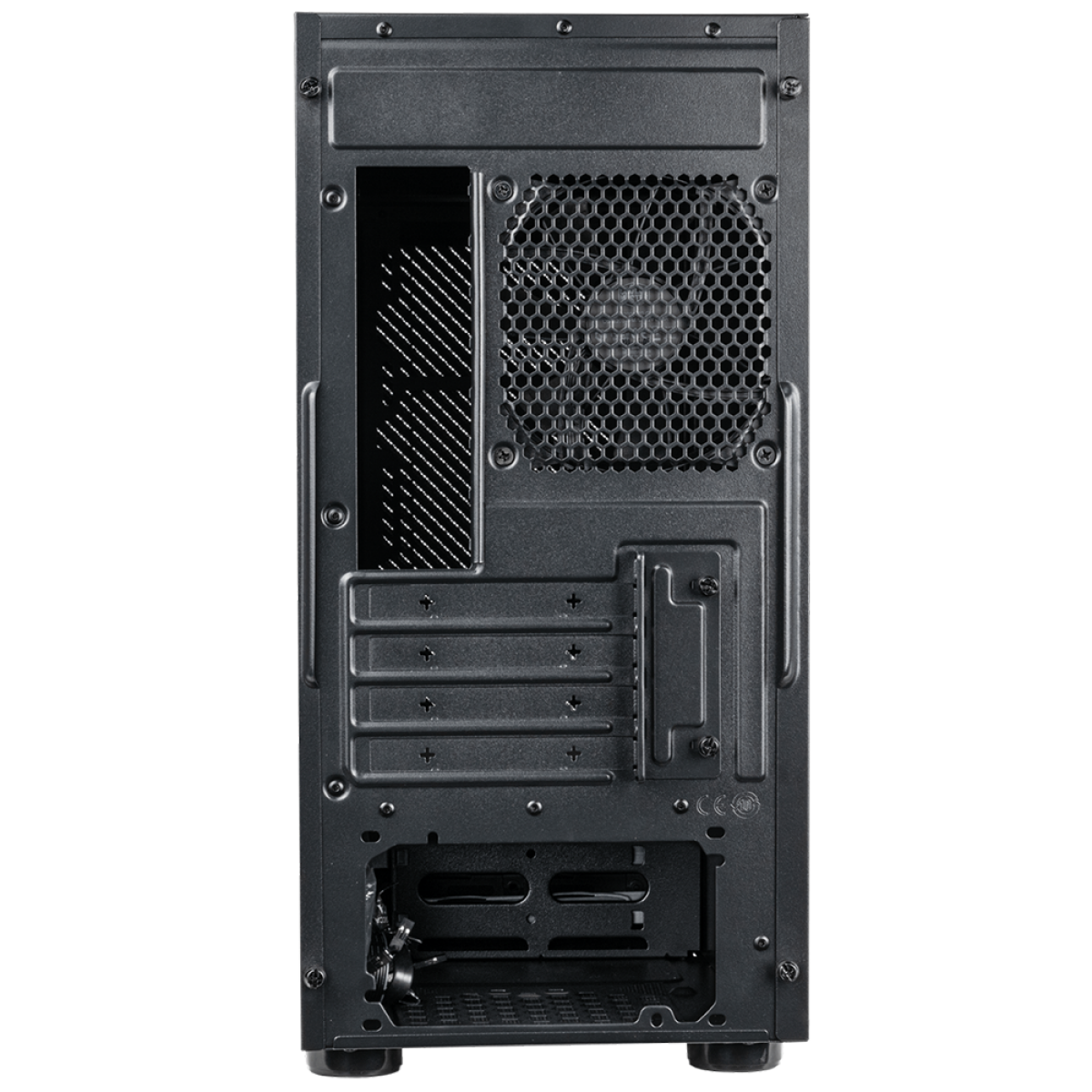 Gabinete Gamer Cooler Master Elite 300 Steel, Mid Tower, Com 1 Fan, Black, Sem Fonte, Com ODD, E300-KN5N-S00