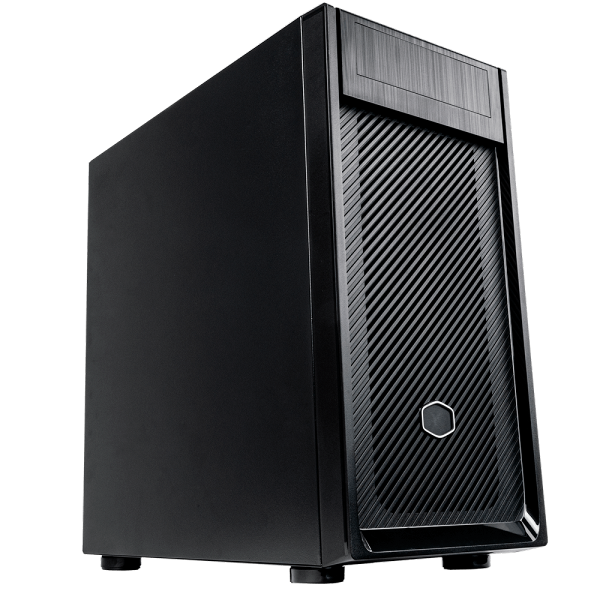 Gabinete Gamer Cooler Master Elite 300 Steel, Mid Tower, Com 1 Fan, Black, Sem Fonte, Com ODD, E300-KN5N-S00