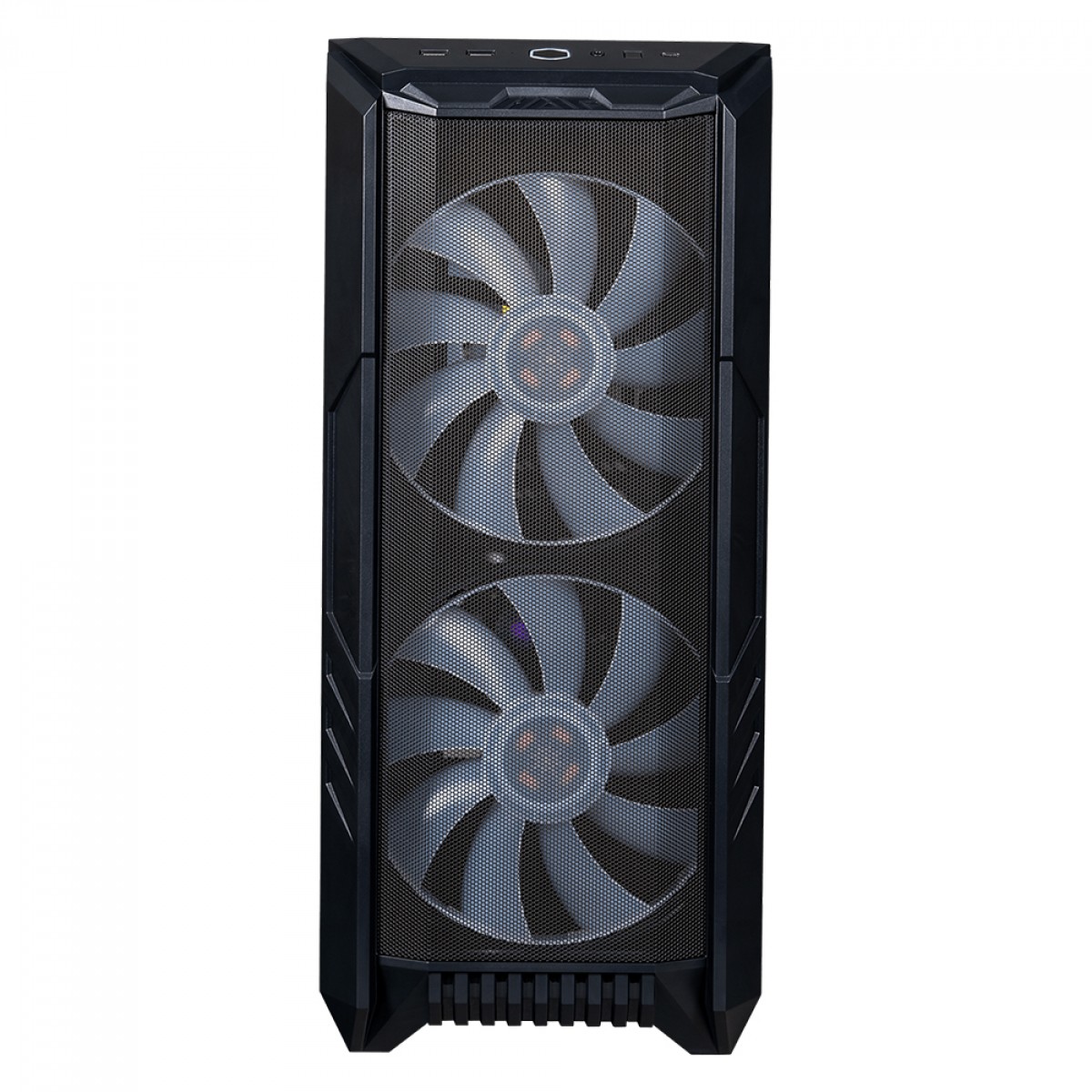 Gabinete Gamer Cooler Master HAF 500, Mid Tower, Vidro Temperado, Black, Sem Fonte, Com 4 Fans, H500-KGNN-S00