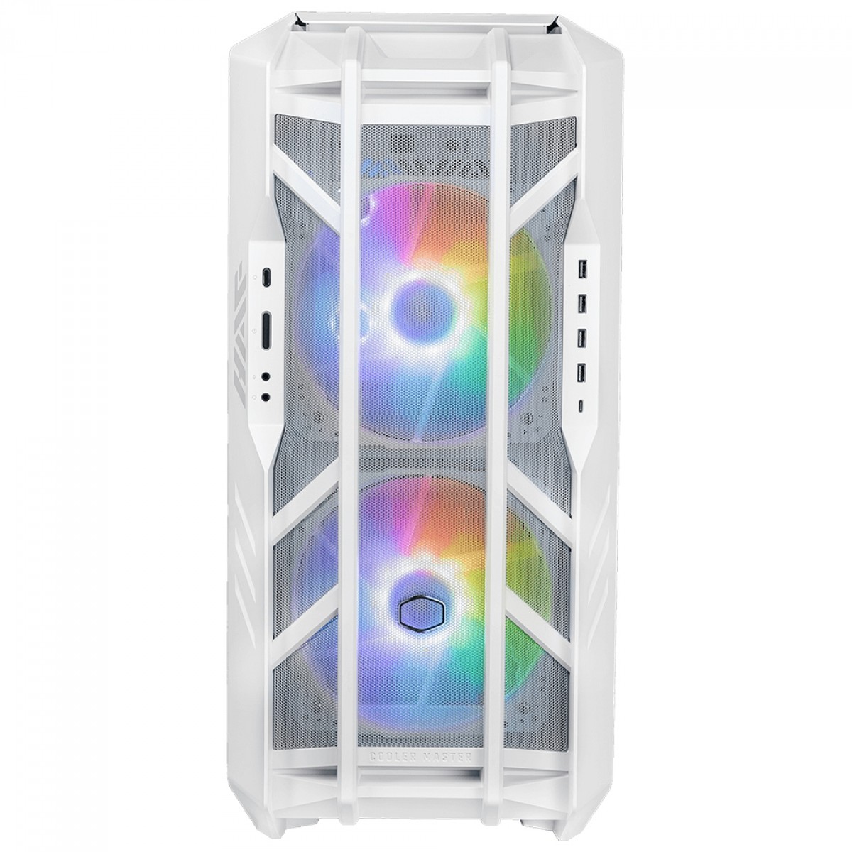 Gabinete Gamer Cooler Master HAF 700, Full Tower, Vidro Temperado, Sem Fonte, Com 5 Fans, Branco, H700-WGNN-S00