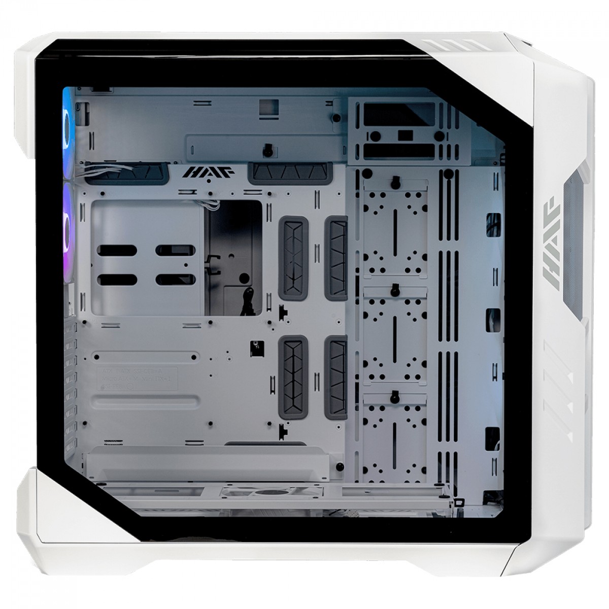 Gabinete Gamer Cooler Master HAF 700, Full Tower, Vidro Temperado, Sem Fonte, Com 5 Fans, Branco, H700-WGNN-S00