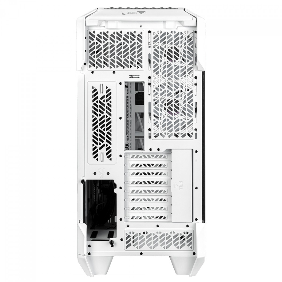 Gabinete Gamer Cooler Master HAF 700, Full Tower, Vidro Temperado, Sem Fonte, Com 5 Fans, Branco, H700-WGNN-S00