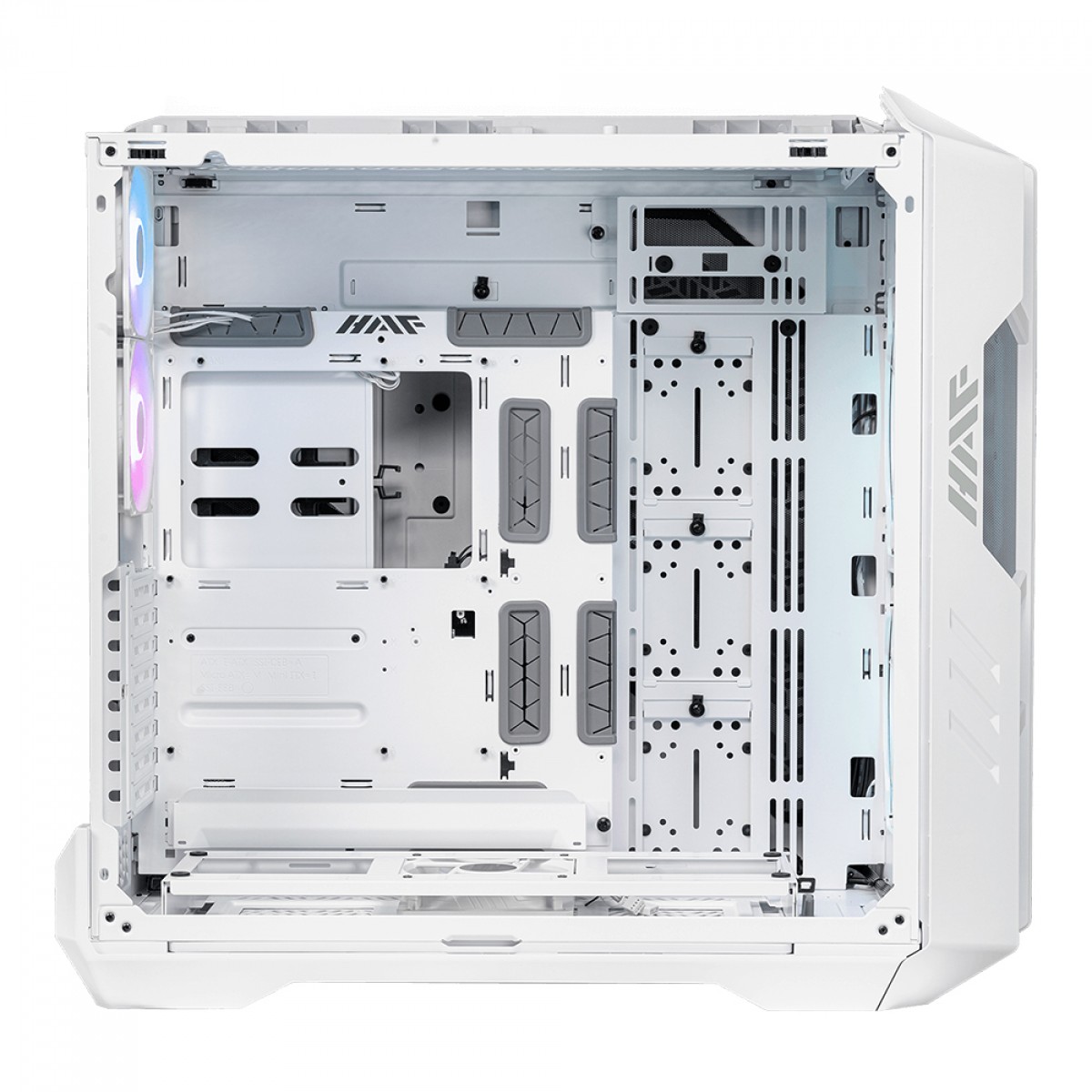 Gabinete Gamer Cooler Master HAF 700, Full Tower, Vidro Temperado, Sem Fonte, Com 5 Fans, Branco, H700-WGNN-S00