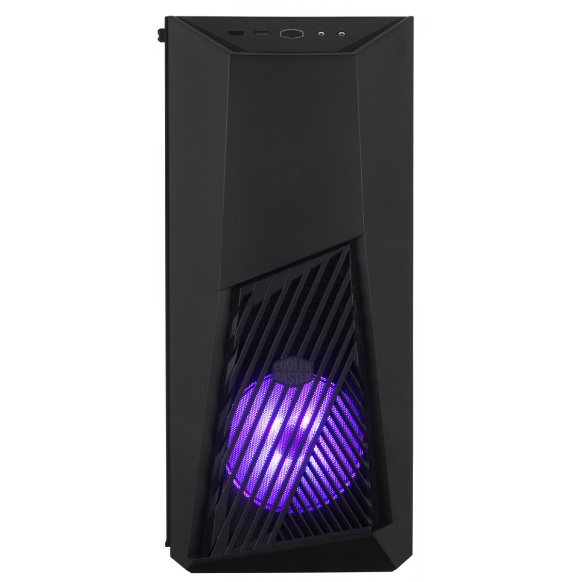 Gabinete Gamer Cooler Master K501L RGB, Mid Tower, Com 2 Fan, Black, Sem Fonte, MCB-K501L-KGNN-SR1