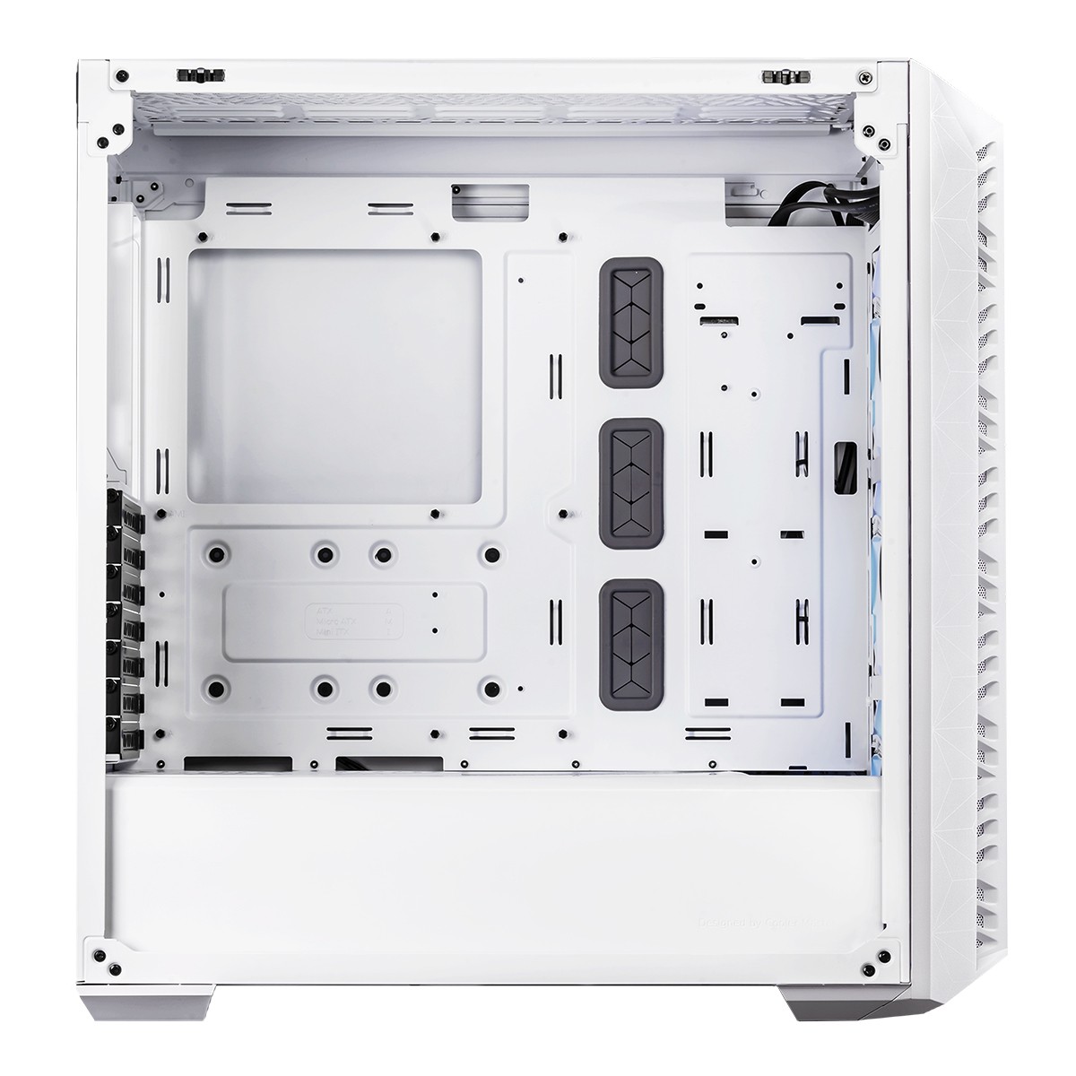 Gabinete Gamer Cooler Master Masterbox 520 Mesh Sakura Limited Edition, Mid Tower, Vidro Temperado, E-ATX, White, Com 3 Fans ARGB, MB520-WGNN-S02