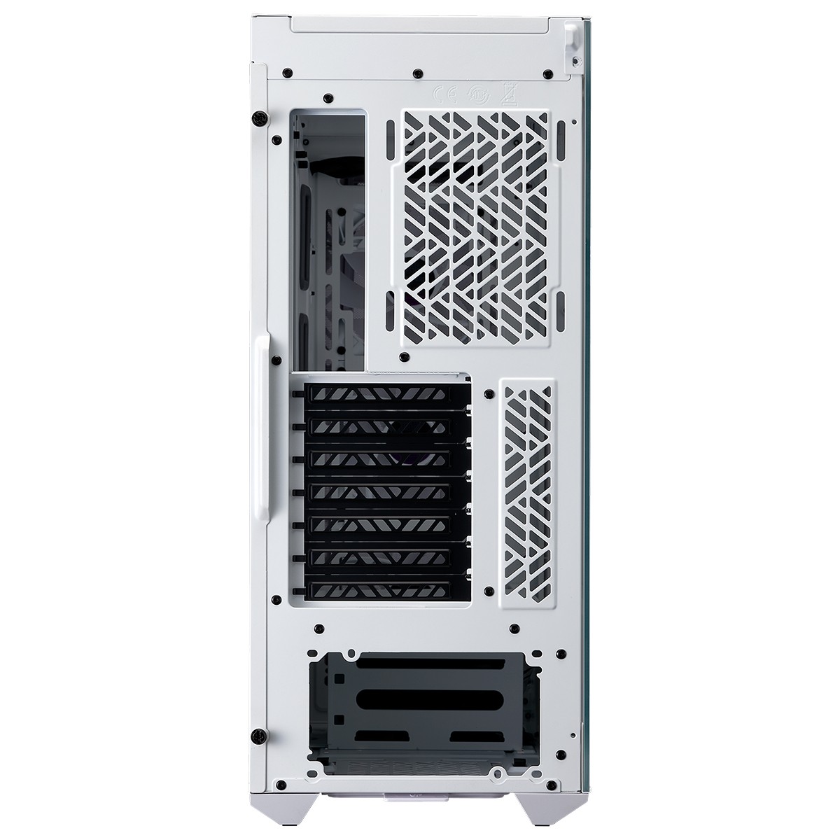 Gabinete Gamer Cooler Master Masterbox 520 Mesh Sakura Limited Edition, Mid Tower, Vidro Temperado, E-ATX, White, Com 3 Fans ARGB, MB520-WGNN-S02