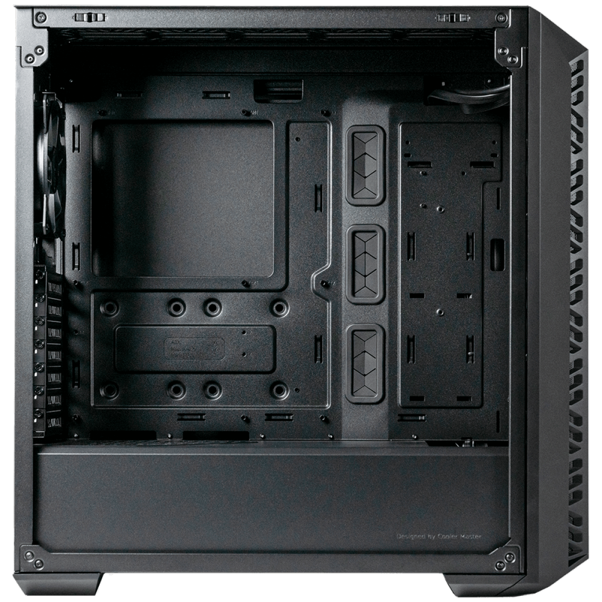 Gabinete Gamer Cooler Master Masterbox 520, Mid Tower, Vidro Temperado, ATX, Black, Com 4 Fans, ARGB, MB520-KGNN-S01