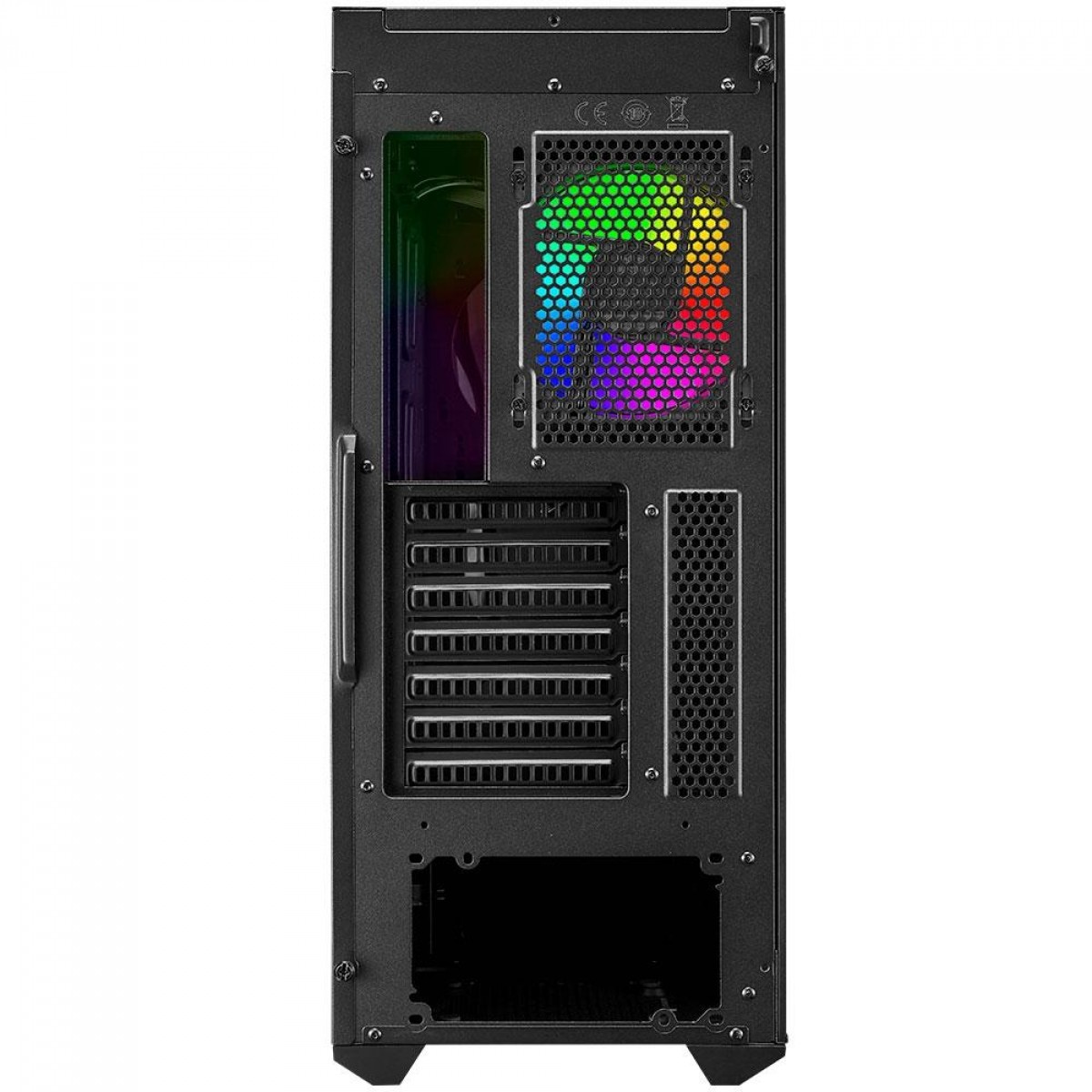 Gabinete Gamer Cooler Master Masterbox 540, ARGB, Mid Tower, Vidro Temperado, Black, Sem Fonte, Com 1 Fan, MB540-KGNN-S00