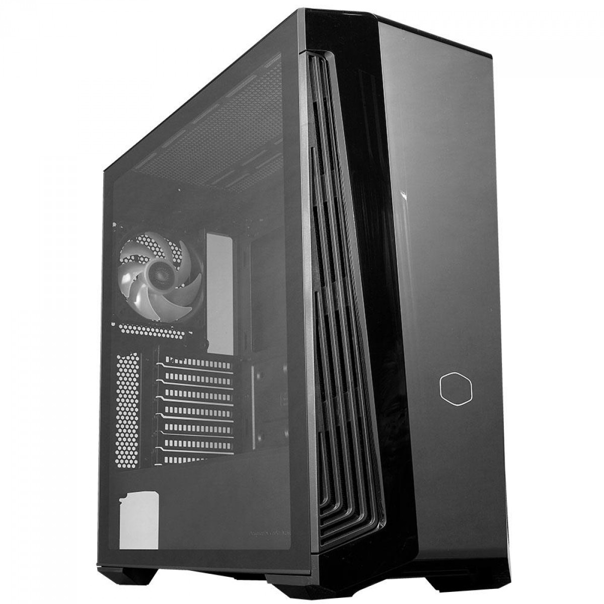 Gabinete Gamer Cooler Master Masterbox 540, ARGB, Mid Tower, Vidro Temperado, Black, Sem Fonte, Com 1 Fan, MB540-KGNN-S00
