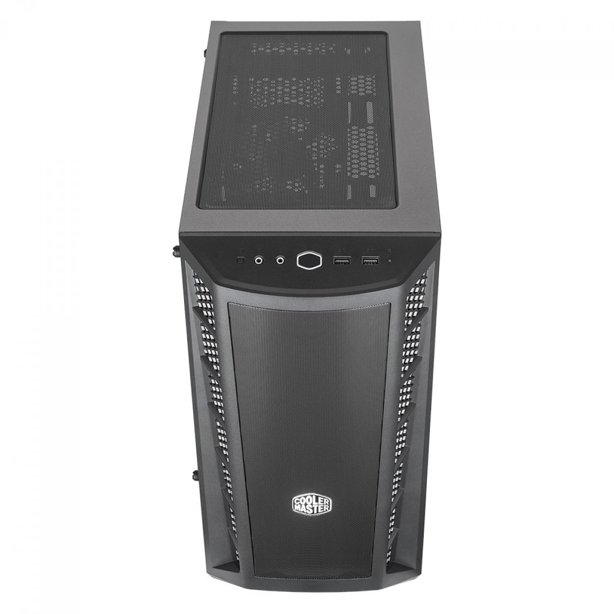 Gabinete Gamer Cooler Master MasterBox MB311L, Mini Tower, Vidro Temperado, Black, Micro ATX, Sem Fonte, Com 1 Fan, MCB-B311L-KGNN-S00