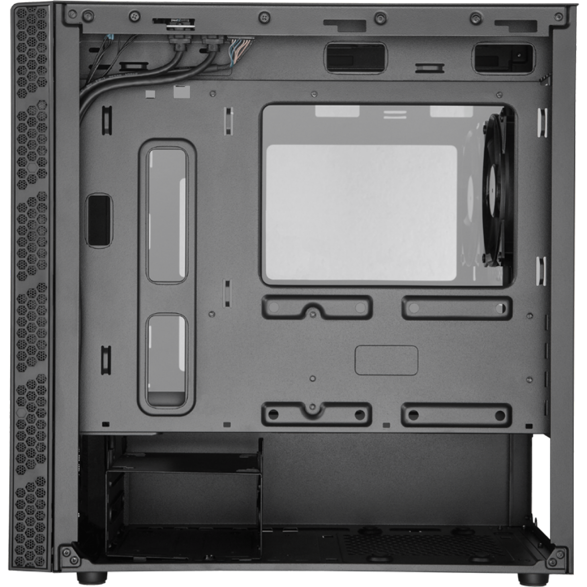 Gabinete Gamer Cooler Master Masterbox MB400L, Mini Tower, Black, Sem Fonte, Com 1 Fan, MCB-B400L-KGNN-S00